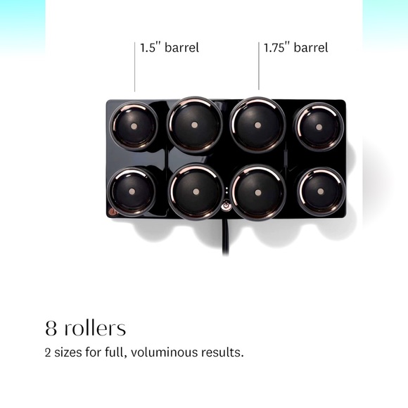 T3 LUXE Volumizing Hot Rollers Premium Hair Curler Set for Volume, Body … - Picture 2 of 12
